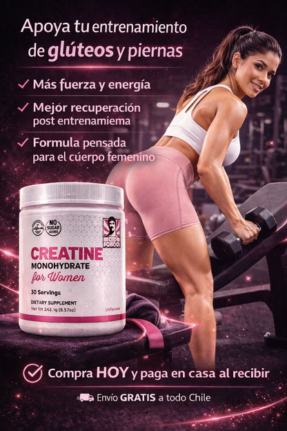 Creatina Monohidratada para Mujeres